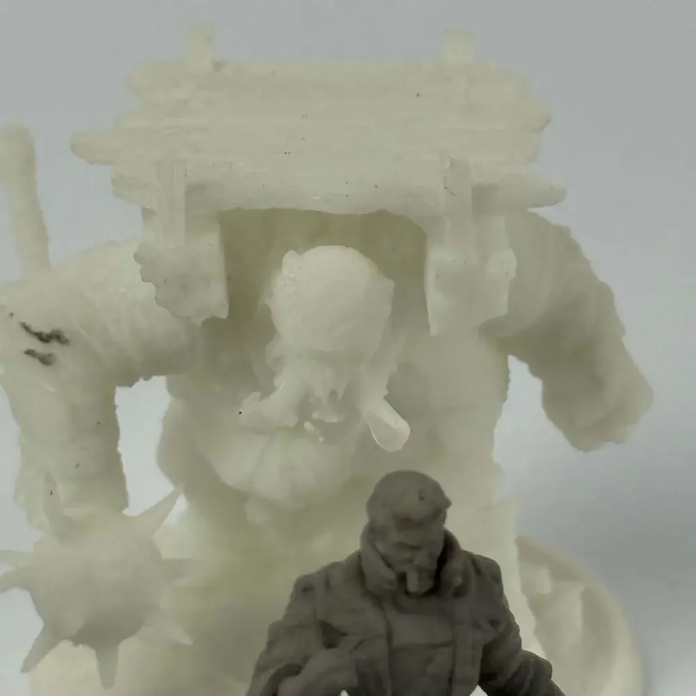 Lot of 3D Printed Fantasy RPG Tabletop Miniatures and Bases Unpainted